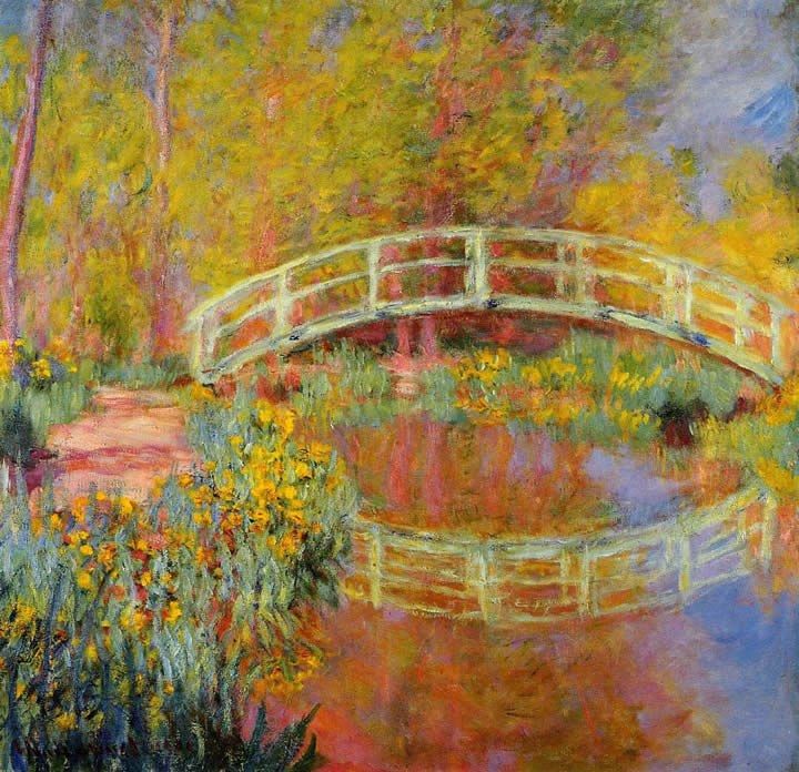 Claude Monet The Japanese Bridge 01